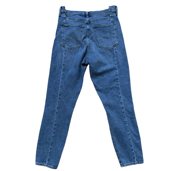 Abercrombie & Fitch The Super Skinny Ankle High Rise Jean Size 30 / 10 - Picture 7 of 8